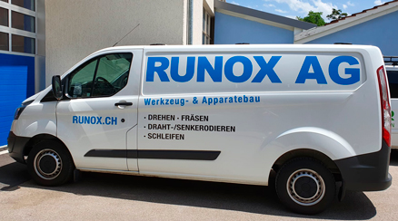 Kleinbus Beschriftung