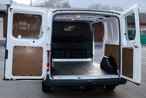 Ford Transit: sehr gut beladbar