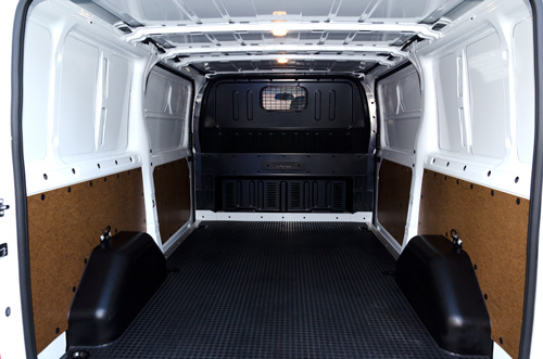 Ford Transit: grosses Ladevolumen
