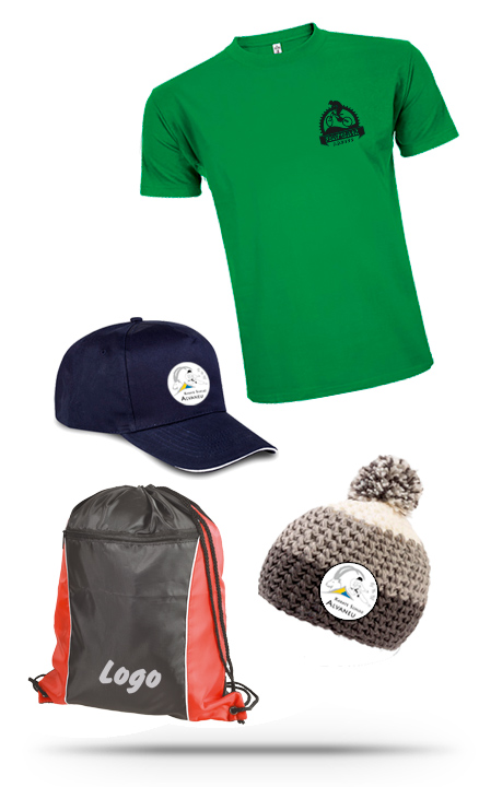 Textile Werbeträger: T-Shirt, Mützen bedruckt